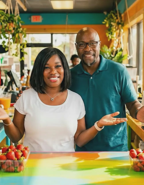 Load and play video in Gallery viewer, Juicy Fruit Juice Bar Smoothies &amp; Cold Press Beverages
